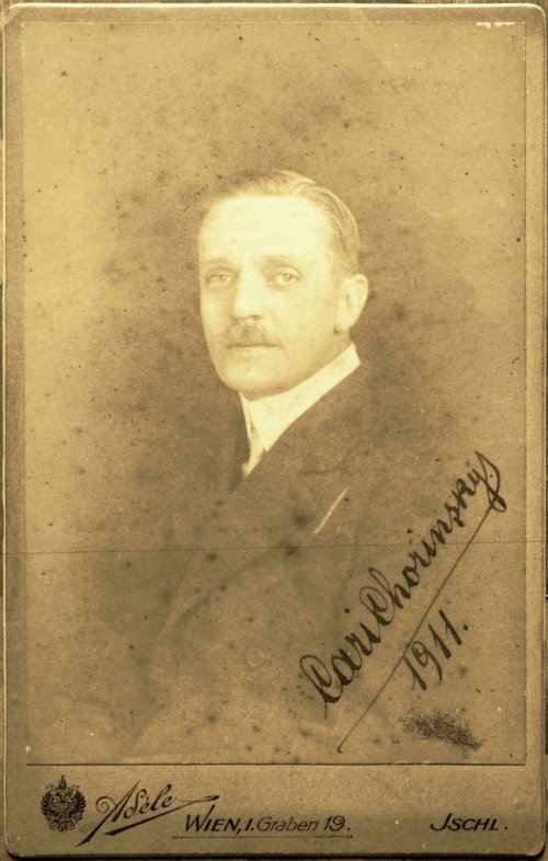 Karel hrabě Chorinský *1873 +1948