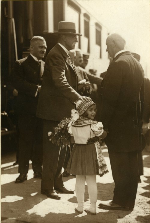 Ritina sestřenice, Blanka Doležilová, vítala 5.srpna 1931, spolu se starostou Černůškem, presidenta  T.G.Masaryka.